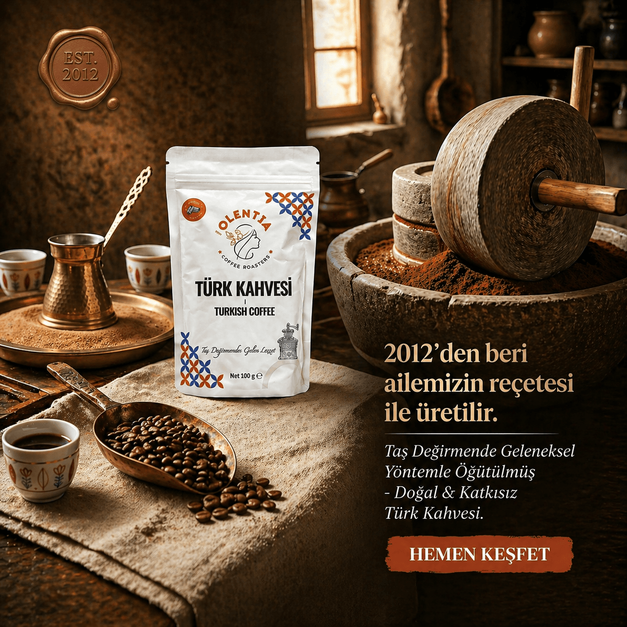 Geleneksel Türk Kahvesi 100gr