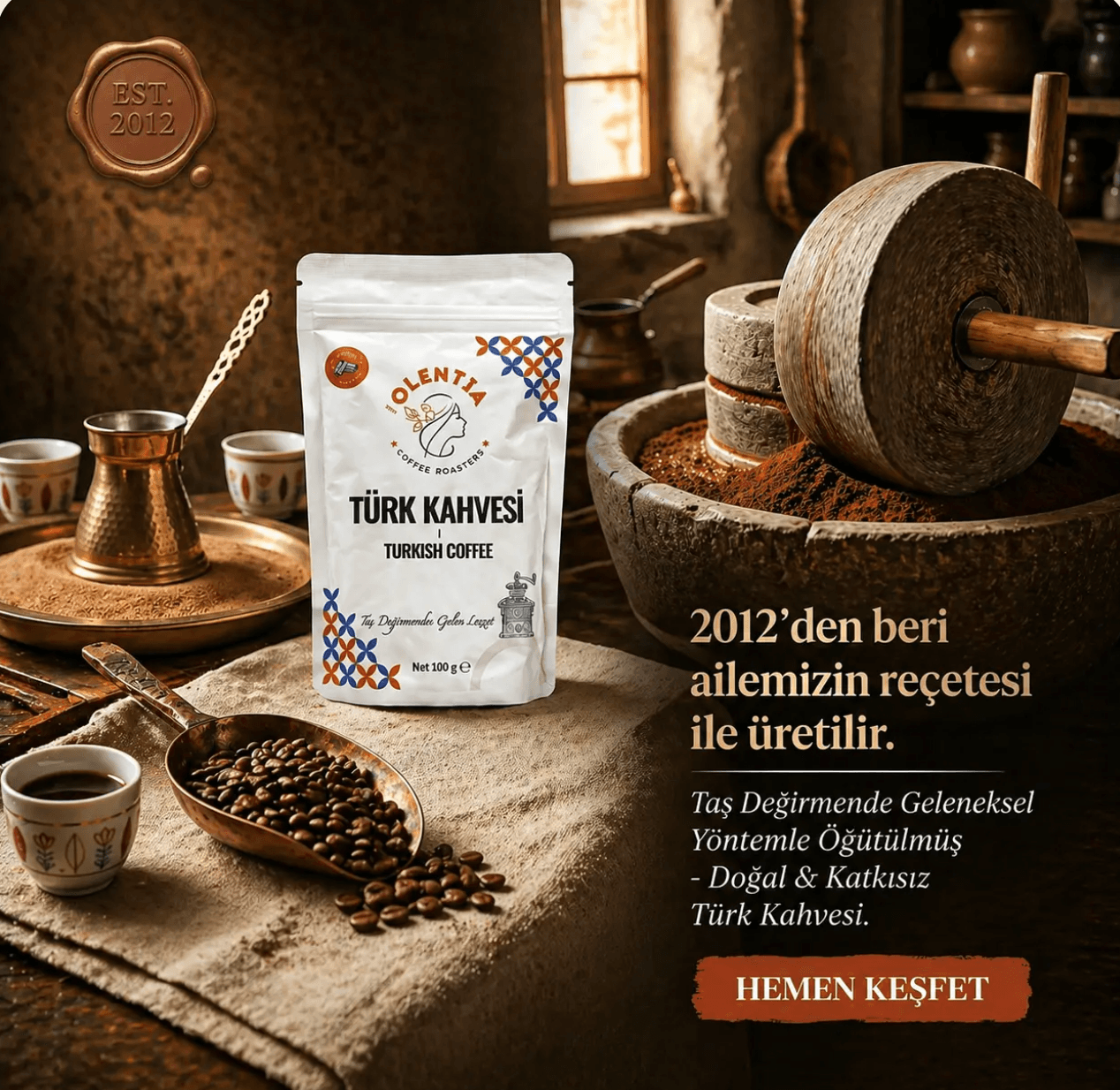 Geleneksel Türk Kahvesi 100gr