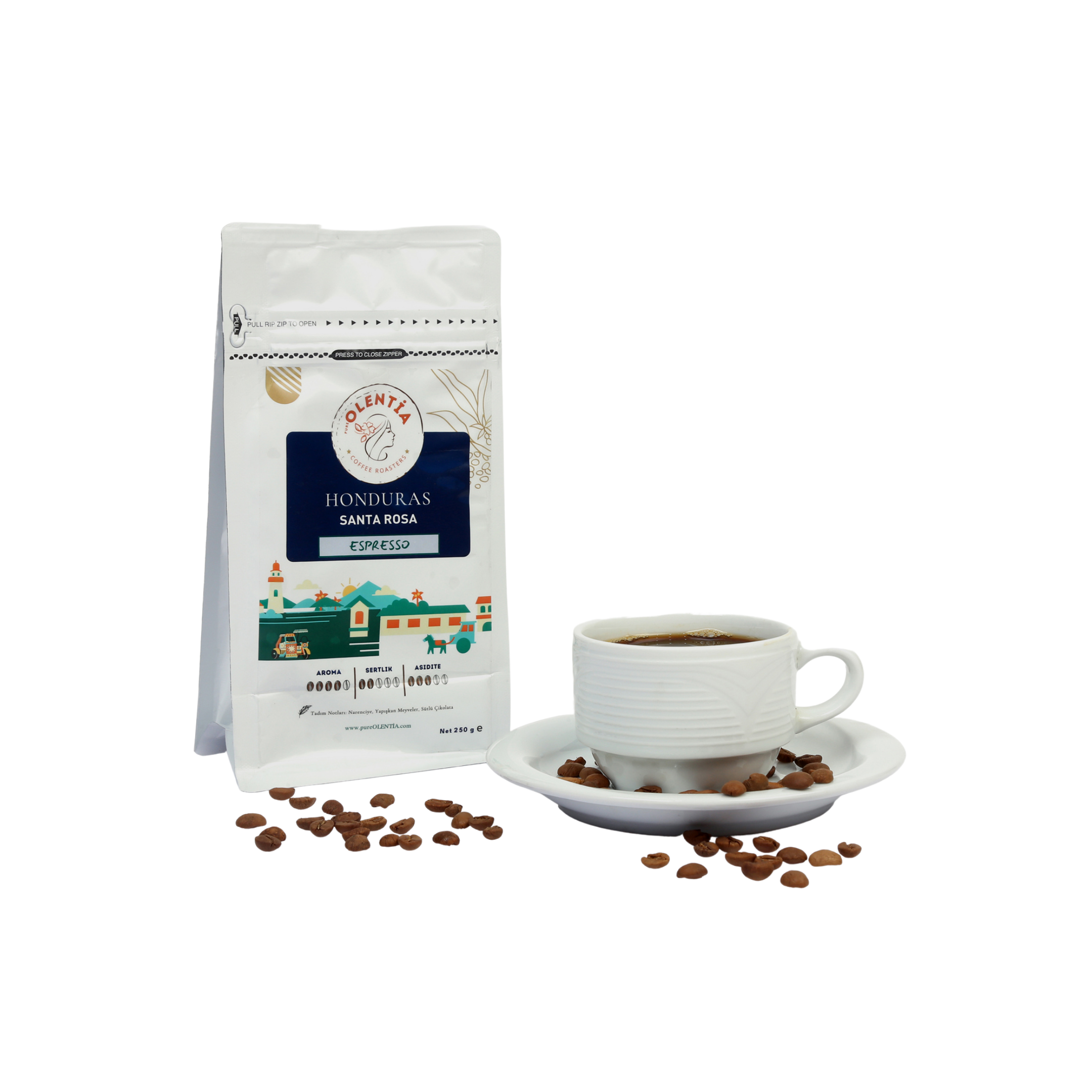 pure%20OLENTIA%20Honduras%20Santa%20Espresso%20250gr%20(ÇEKİRDEK)